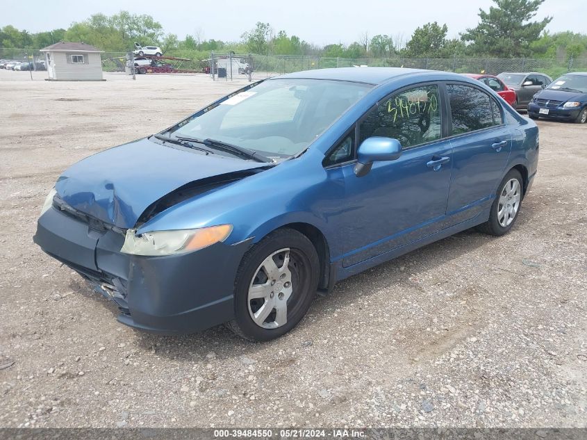 2007 Honda Civic Lx VIN: 1HGFA16527L067726 Lot: 39484550