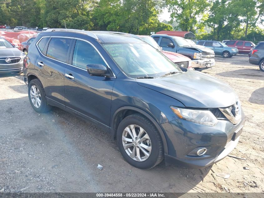 2016 Nissan Rogue Sv VIN: 5N1AT2MV6GC773492 Lot: 39484558