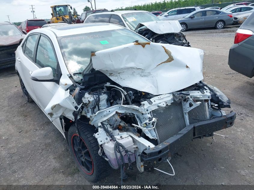 2015 Toyota Corolla S Premium VIN: 2T1BURHE0FC460100 Lot: 39484564