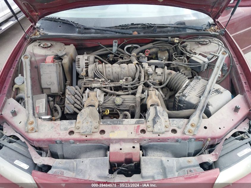 2001 Pontiac Grand Prix Gt VIN: 1G2WP52K51F207777 Lot: 39484575