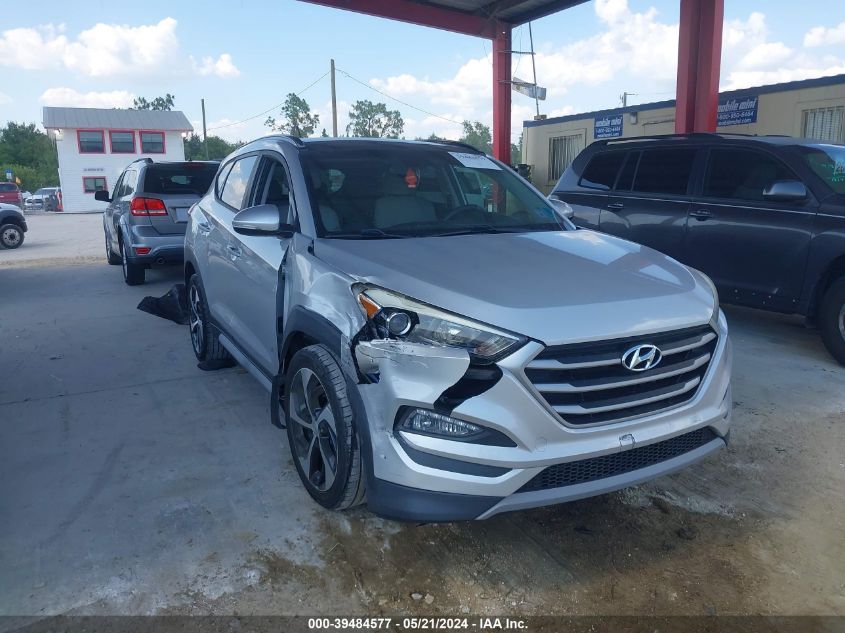 2017 Hyundai Tucson Value VIN: KM8J33A25HU560156 Lot: 39484577