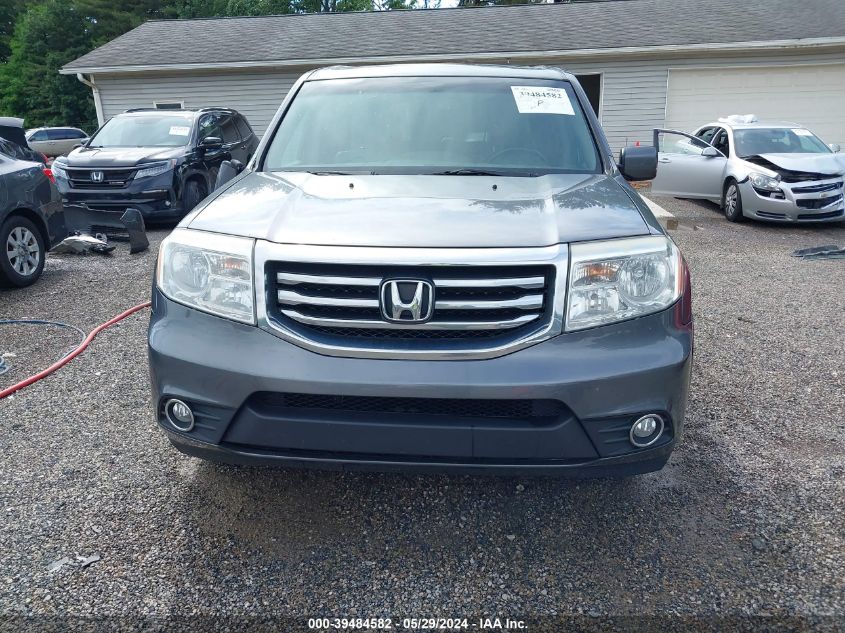 2013 Honda Pilot Ex-L VIN: 5FNYF4H50DB050249 Lot: 39484582