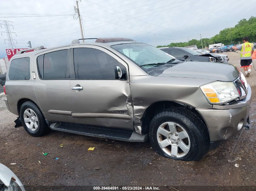 2006 Nissan Armada Le VIN: 5N1AA08B16N714721 Lot: 39484591