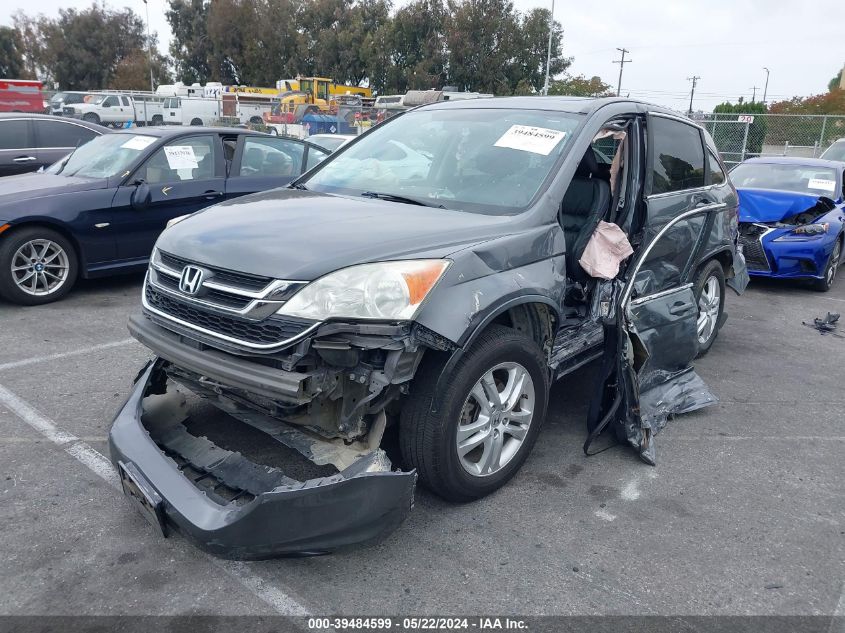 2010 Honda Cr-V Ex-L VIN: 5J6RE3H71AL016746 Lot: 39484599