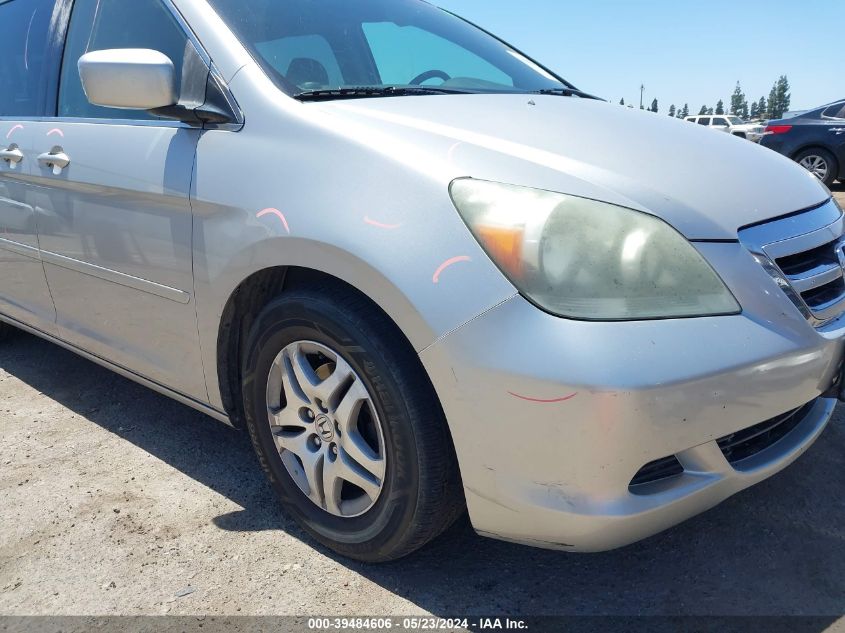 2006 Honda Odyssey Ex-L VIN: 5FNRL38716B426016 Lot: 39484606