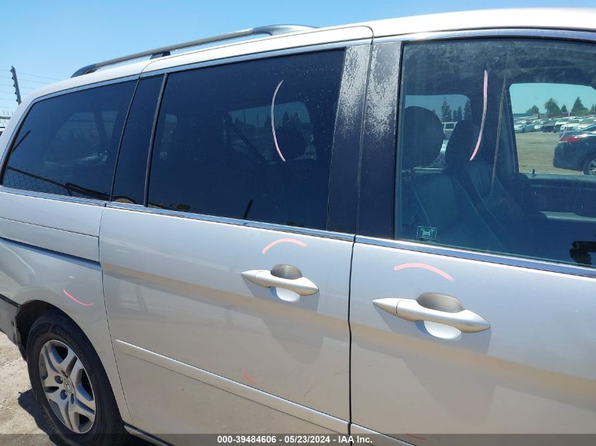 2006 Honda Odyssey Ex-L VIN: 5FNRL38716B426016 Lot: 39484606