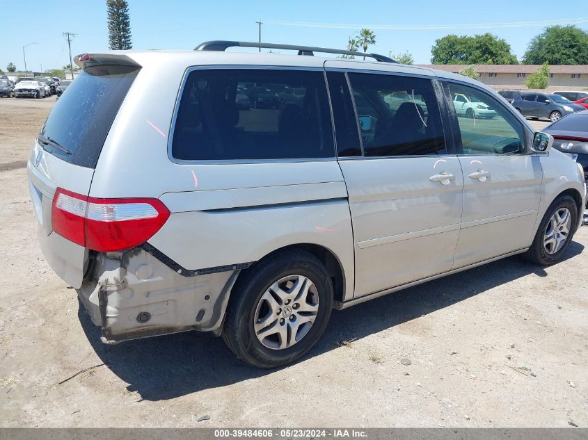 2006 Honda Odyssey Ex-L VIN: 5FNRL38716B426016 Lot: 39484606