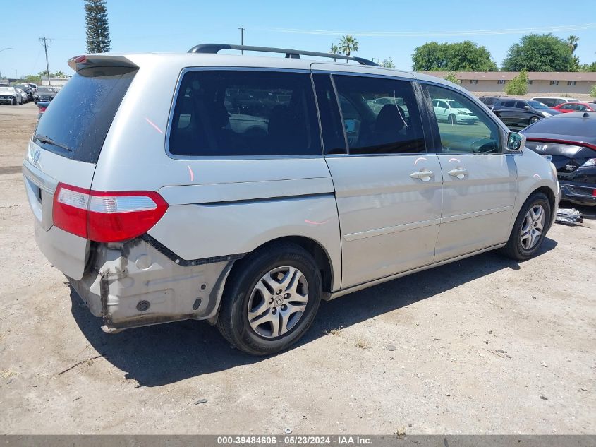 2006 Honda Odyssey Ex-L VIN: 5FNRL38716B426016 Lot: 39484606