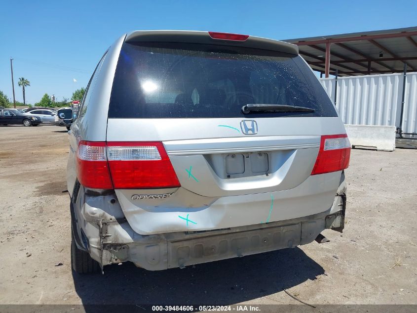 2006 Honda Odyssey Ex-L VIN: 5FNRL38716B426016 Lot: 39484606