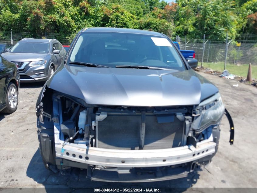 2017 Honda Ridgeline Rt VIN: 5FPYK3F29HB017956 Lot: 39484612