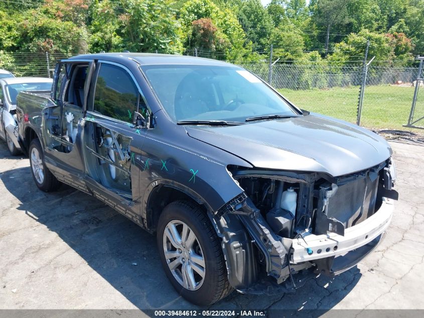 2017 Honda Ridgeline Rt VIN: 5FPYK3F29HB017956 Lot: 39484612