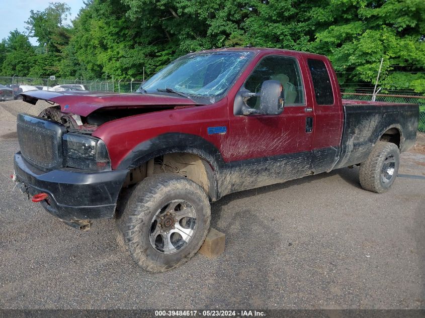 2004 Ford F-250 Lariat/Xl/Xlt VIN: 1FTNX21L24EA69044 Lot: 39484617