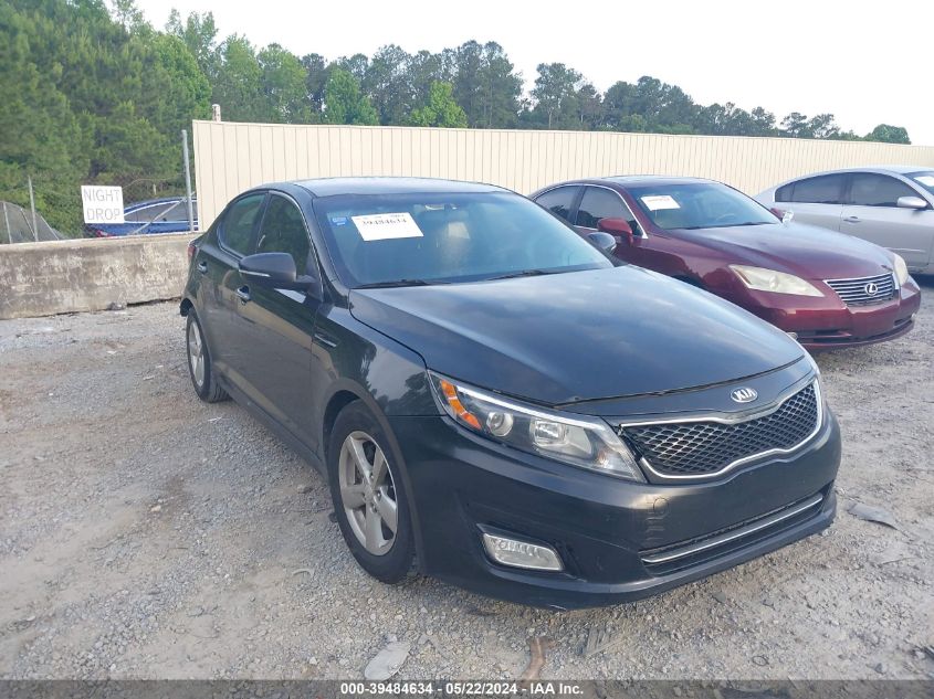 KNAGM4A74F5653932 2015 KIA OPTIMA - Image 1