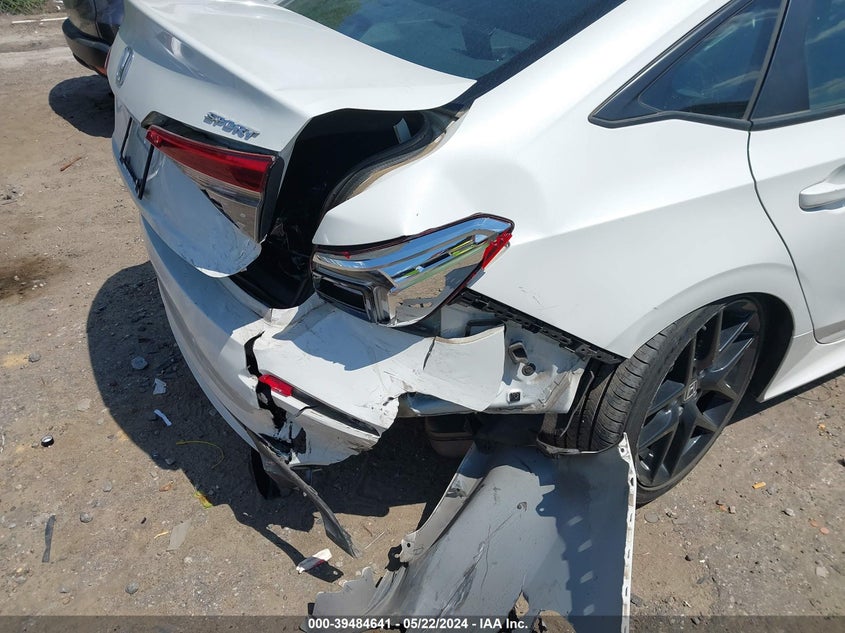 VIN 2HGFE2F55NH571725 2022 HONDA CIVIC SPORT