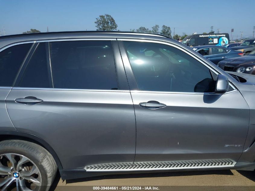 2015 BMW X5 Sdrive35I VIN: 5UXKR2C57F0H40351 Lot: 39484661