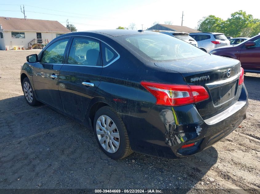 2017 Nissan Sentra Sv VIN: 3N1AB7AP8HY341055 Lot: 39484669