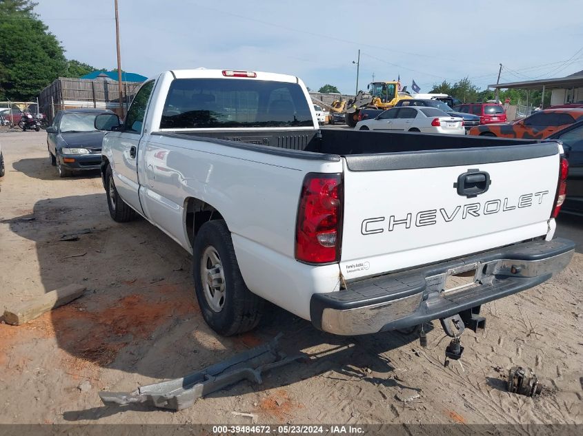 2004 Chevrolet Silverado 1500 Work Truck VIN: 1GCEC14T14E196966 Lot: 39484672