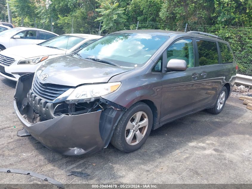 2013 Toyota Sienna Le V6 8 Passenger VIN: 5TDKK3DCXDS380329 Lot: 39484679