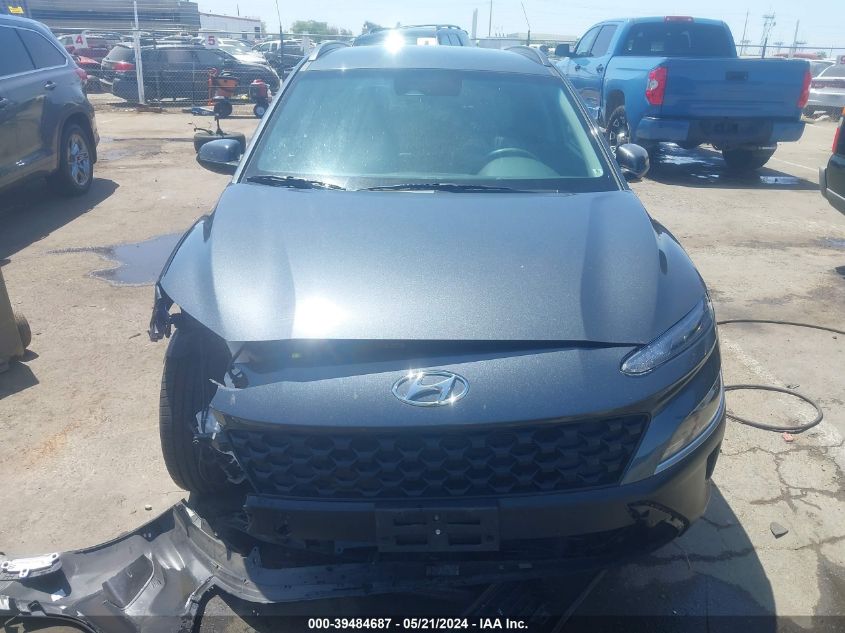 2022 Hyundai Kona Sel VIN: KM8K62AB8NU761471 Lot: 39484687