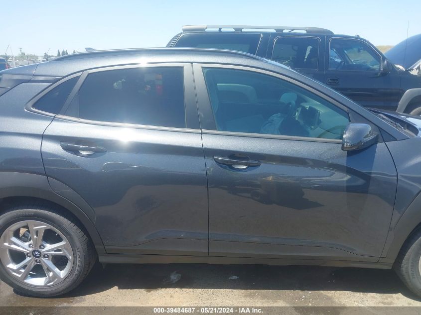 2022 Hyundai Kona Sel VIN: KM8K62AB8NU761471 Lot: 39484687