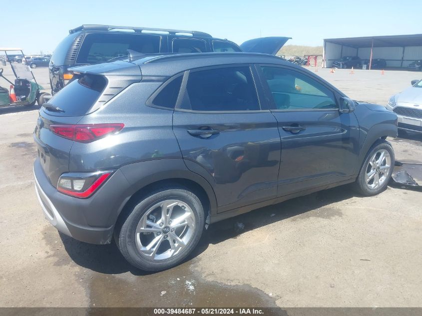 2022 Hyundai Kona Sel VIN: KM8K62AB8NU761471 Lot: 39484687