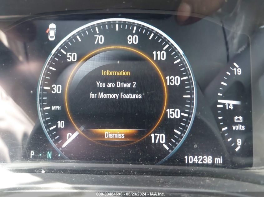 2016 Buick Lacrosse Leather VIN: 1G4GB5G30GF134290 Lot: 39484695