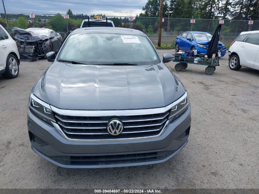 2021 VOLKSWAGEN PASSAT SE - 1VWSA7A30MC011962