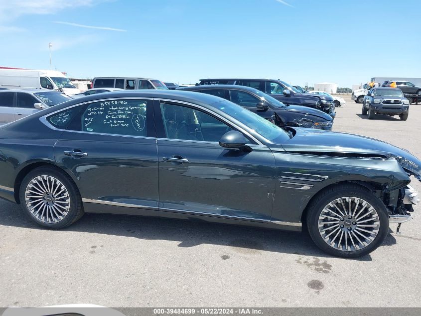 2023 Genesis Electrified G80 VIN: KMTGE4S17PU007500 Lot: 39484699