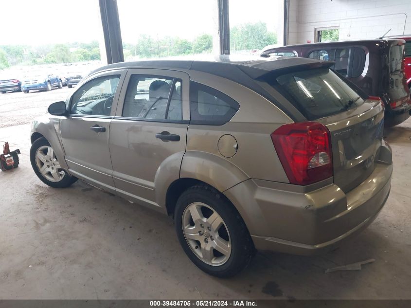 2008 Dodge Caliber Sxt VIN: 1B3HB48B88D673649 Lot: 39484705