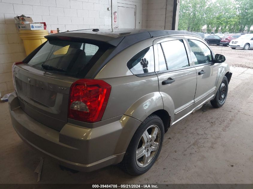 2008 Dodge Caliber Sxt VIN: 1B3HB48B88D673649 Lot: 39484705