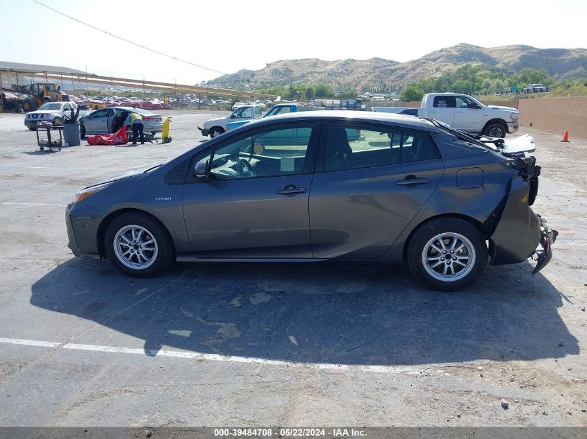 2021 Toyota Prius Le VIN: JTDKAMFU4M3148728 Lot: 39484708