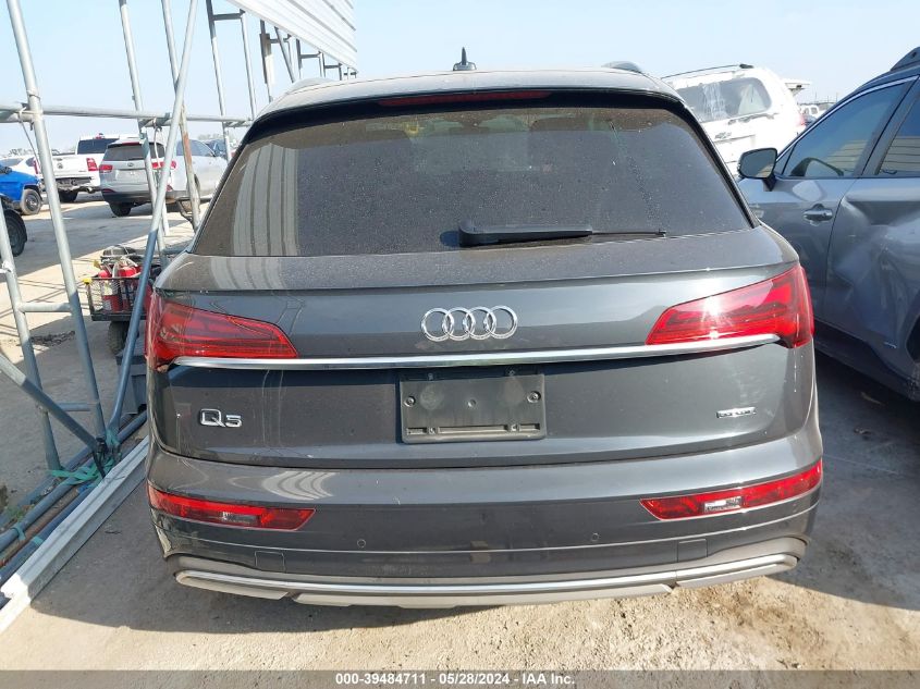 2021 Audi Q5 Premium Plus 45 Tfsi Quattro S Tronic VIN: WA1BAAFY3M2072694 Lot: 39484711