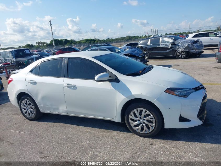 2017 Toyota Corolla Le VIN: 5YFBURHE9HP727754 Lot: 39484720