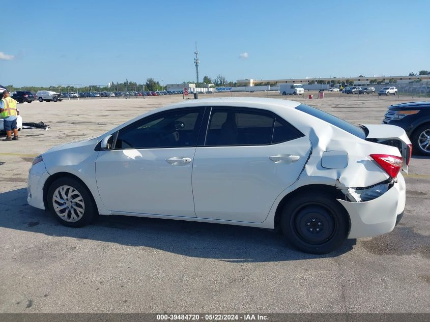 2017 Toyota Corolla Le VIN: 5YFBURHE9HP727754 Lot: 39484720