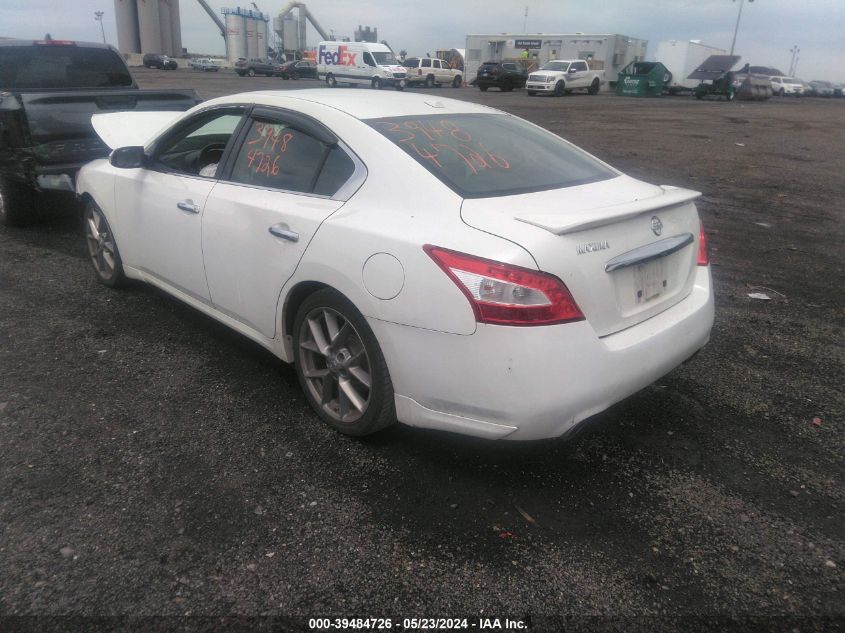 2011 Nissan Maxima 3.5 Sv VIN: 1N4AA5AP6BC867808 Lot: 39484726