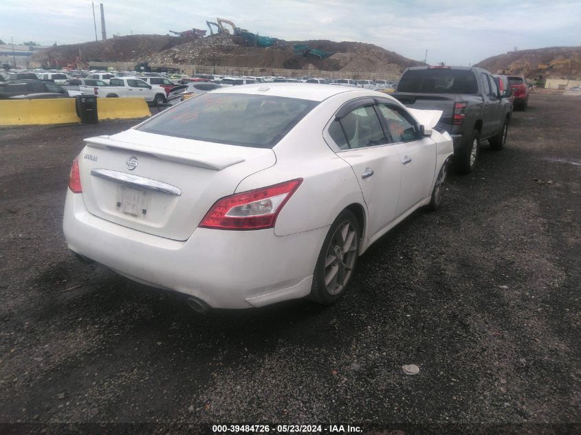 2011 Nissan Maxima 3.5 Sv VIN: 1N4AA5AP6BC867808 Lot: 39484726