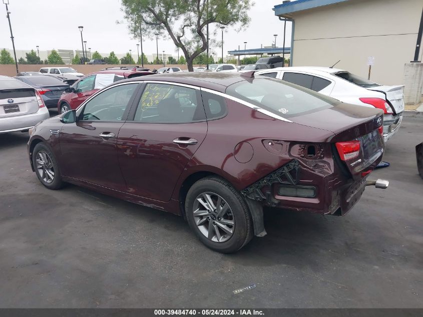 2019 Kia Optima Lx VIN: 5XXGT4L35KG353189 Lot: 39484740