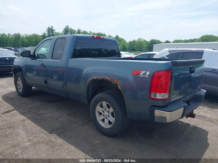 2008 GMC Sierra 1500 Sle2 VIN: 1GTEK19078Z162952 Lot: 39484752