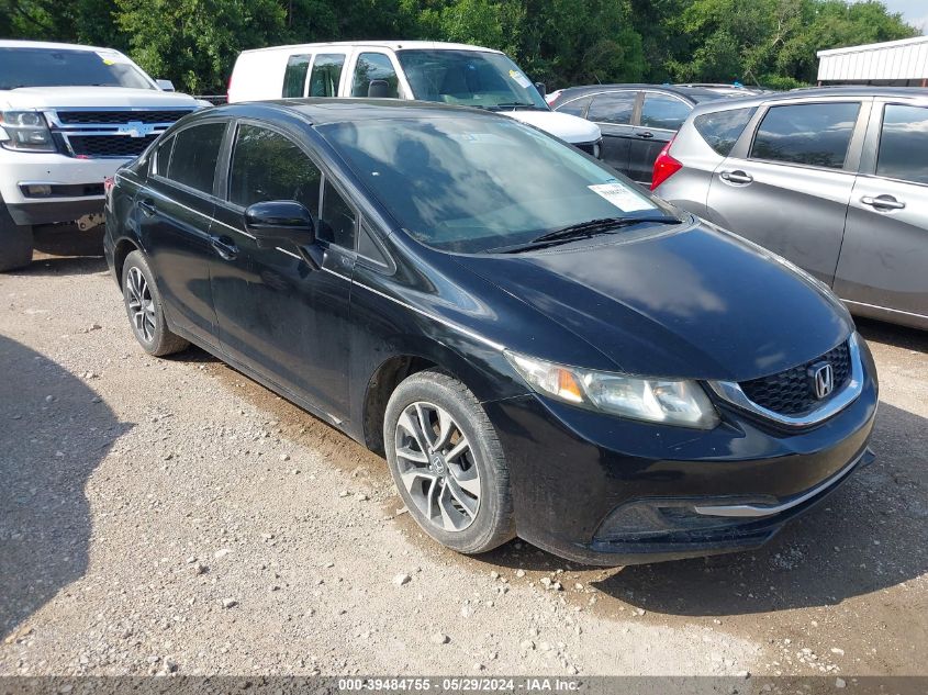 2015 Honda Civic Ex VIN: 19XFB2F82FE214162 Lot: 39484755