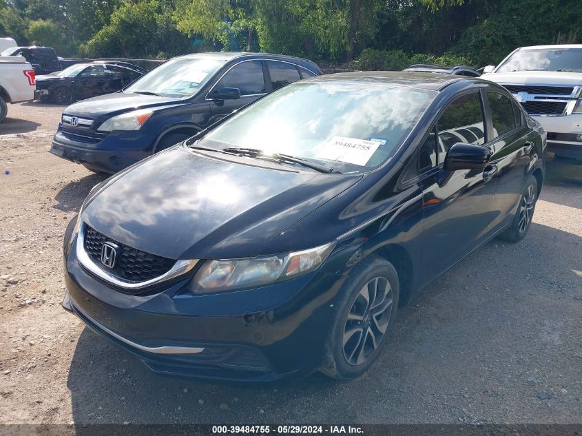 2015 Honda Civic Ex VIN: 19XFB2F82FE214162 Lot: 39484755