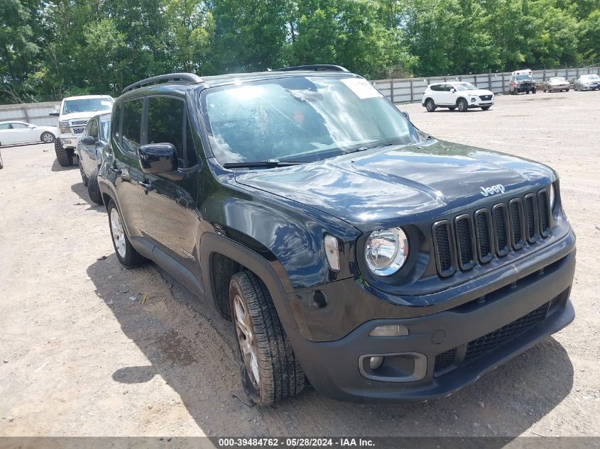 2017 Jeep Renegade Latitude Fwd VIN: ZACCJABB0HPF69659 Lot: 39484762