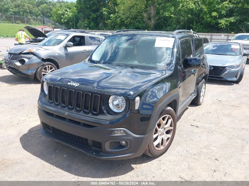 2017 Jeep Renegade Latitude Fwd VIN: ZACCJABB0HPF69659 Lot: 39484762