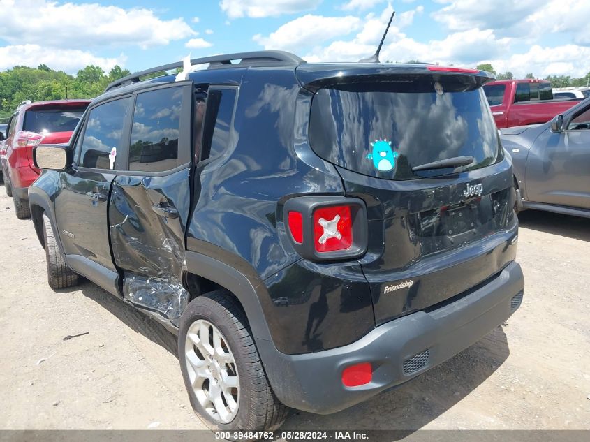 2017 JEEP RENEGADE LATITUDE FWD - ZACCJABB0HPF69659