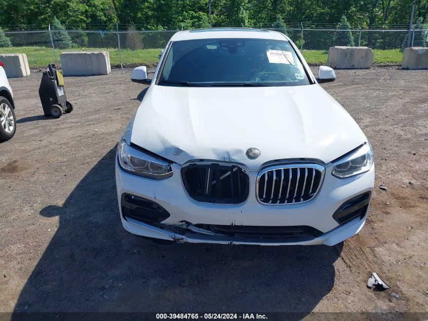 2021 BMW X4 xDrive30I VIN: 5UX2V1C05M9E10114 Lot: 39484765