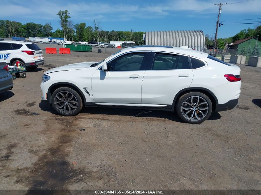 2021 BMW X4 xDrive30I VIN: 5UX2V1C05M9E10114 Lot: 39484765