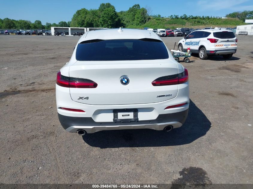 2021 BMW X4 xDrive30I VIN: 5UX2V1C05M9E10114 Lot: 39484765