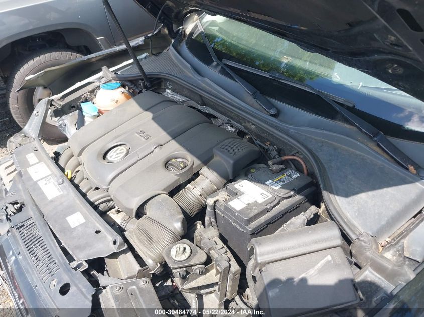 2014 Volkswagen Passat 2.5L Wolfsburg Edition VIN: 1VWAP7A3XEC017411 Lot: 39484774