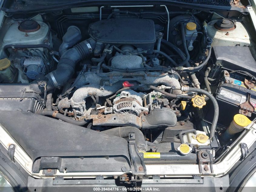 2006 Subaru Outback 2.5I VIN: 4S4BP61C267326250 Lot: 39484776