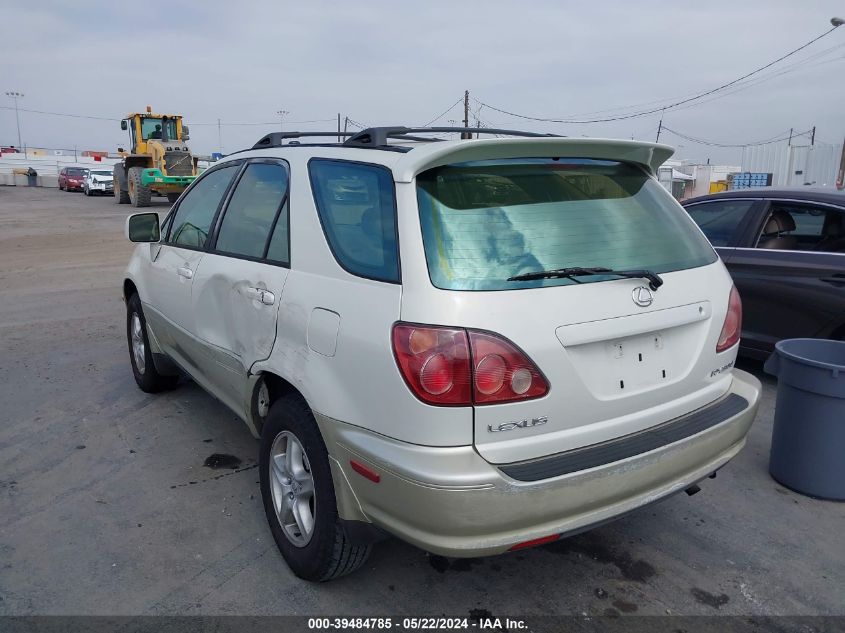 2000 Lexus Rx 300 VIN: JT6HF10U7Y0131603 Lot: 39484785