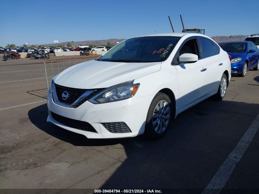 2016 NISSAN SENTRA S - 3N1AB7AP3GY324114